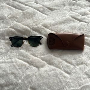 Mens Ray-Ban clubmaster sunglasses